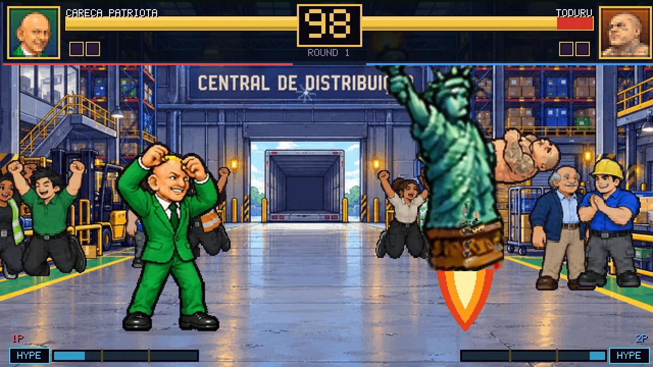 Especial do Careca Patriota numa luta Versus